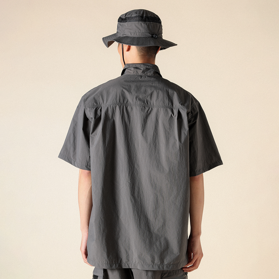 Mizuno WR Light Field Shirt Ash  Black